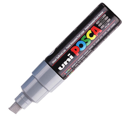 Uni POSCA Marker Pen PC-8K Broad Chisel by Uni at Cult Pens