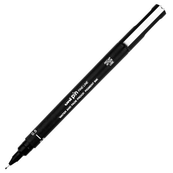 Uni PIN Drawing Pen Black by Uni at Cult Pens