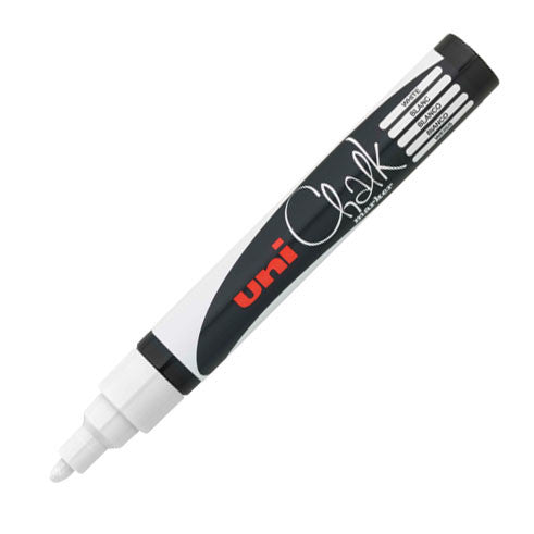 Uni Chalk Marker Pen PWE-5M Medium Bullet Tip by Uni at Cult Pens