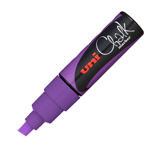 Uni Chalk Marker Pen PWE-8K Broad Chisel Tip by Uni at Cult Pens