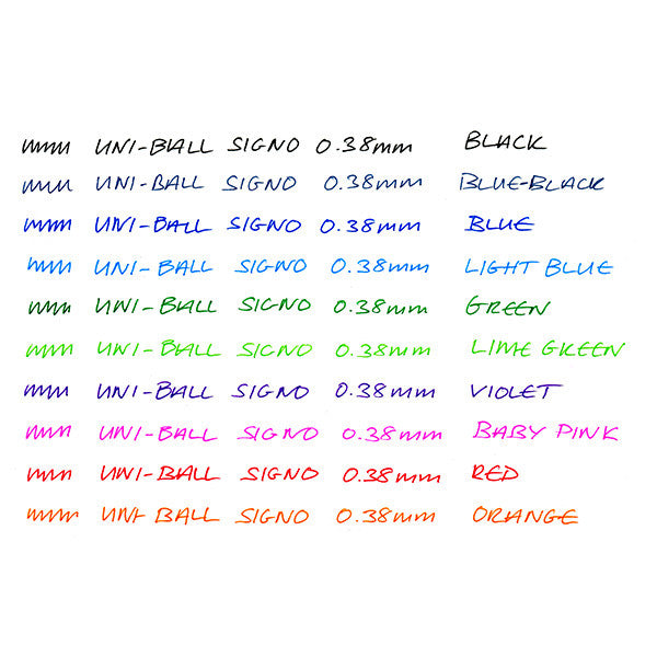 Uni-ball Signo UMN-155 RT1 0.38mm Gel Pen by Uni at Cult Pens