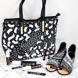 Uni POSCA Marker Pen Set of 8 Assorted Tips White by Uni at Cult Pens