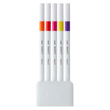 Uni Emott Fineliner Set of 5 Assorted by Uni at Cult Pens