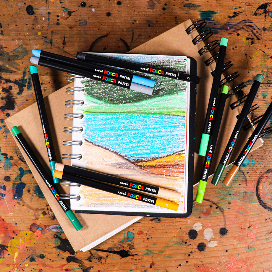 New POSCA Pencil and Pastel packs give artists a wealth of creative options  - uni-ball Germany
