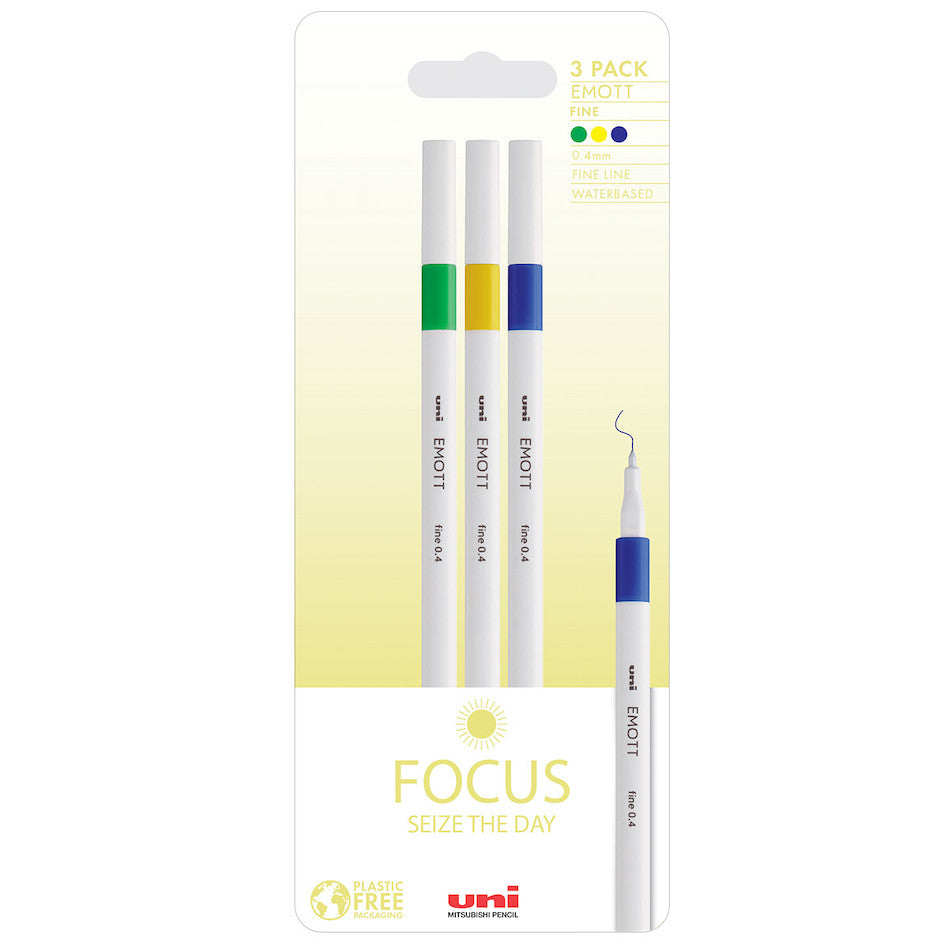 EMOTT 0.4mm Fineliner Pen Yellow