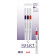 Uni-ball On Point Emott Coloured Pen 3 Pack Reflect by Uni at Cult Pens