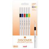 Uni-ball On Point Emott Coloured Pen 5 Pack Discover by Uni at Cult Pens