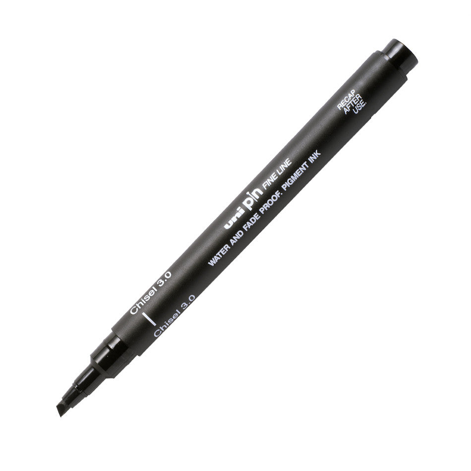 Pin Style Pen Uni-ball PIN Drawing Pen Chisel Tip Black