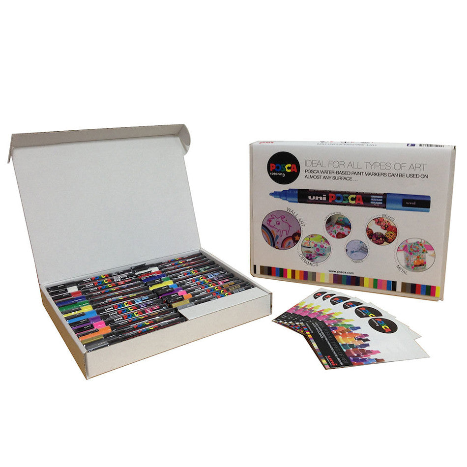 Uni POSCA Classpack Set of 24 Standard Colours by Uni at Cult Pens