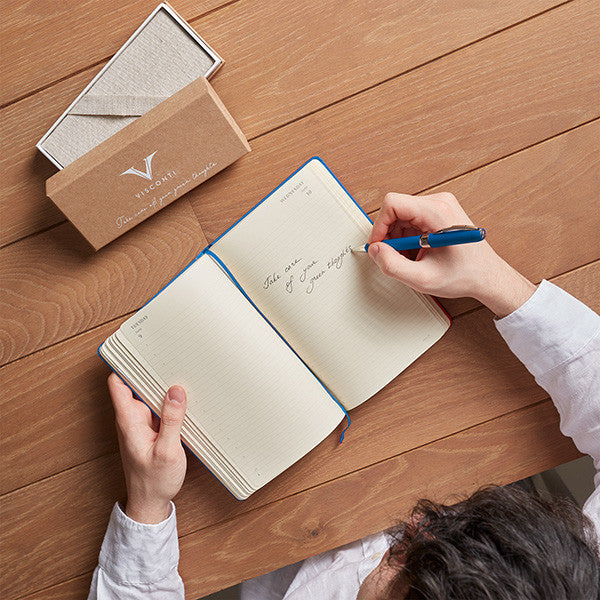 Visconti Eco-Logic Fountain Pen Blue by Visconti at Cult Pens