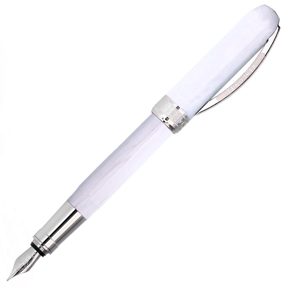 Visconti Rembrandt Fountain Pen White by Visconti at Cult Pens