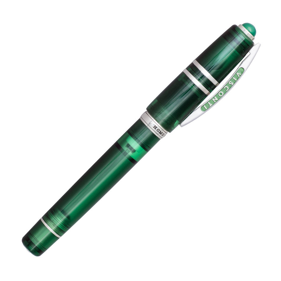 Visconti Homo Sapiens Demonstrator Stones Fountain Pen Dark Green Emerald by Visconti at Cult Pens