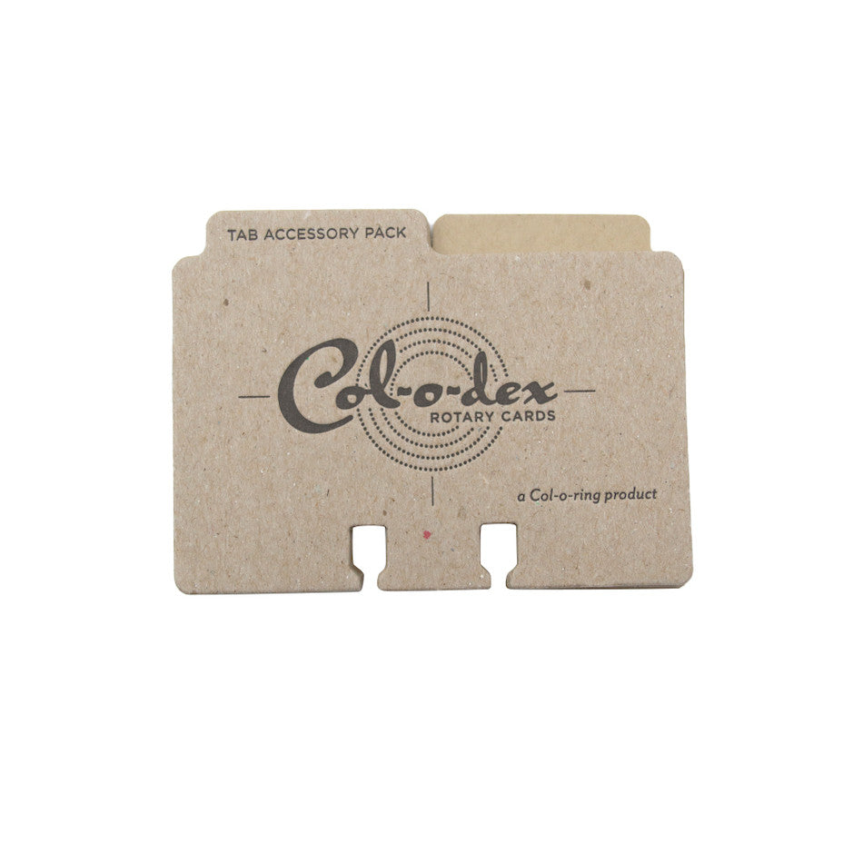 The Well-Appointed Desk Col-o-Dex Tab Accessory Pack Tan by Well-Appointed Desk at Cult Pens