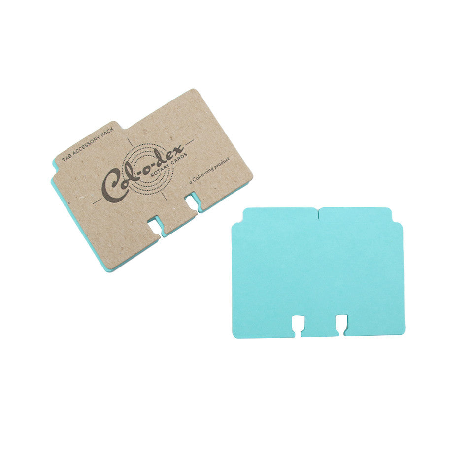 The Well-Appointed Desk Col-o-Dex Tab Accessory Pack Blue by Well-Appointed Desk at Cult Pens