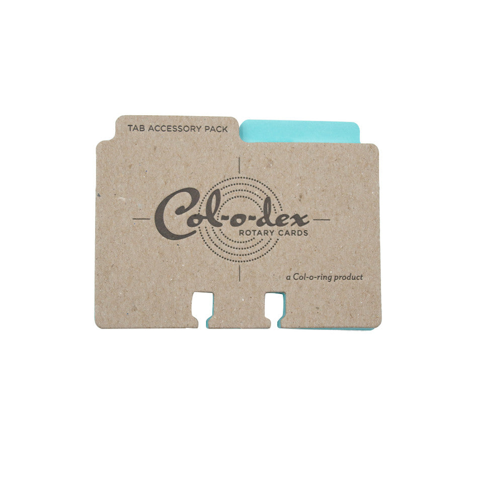 The Well-Appointed Desk Col-o-Dex Tab Accessory Pack Blue by Well-Appointed Desk at Cult Pens