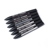 Winsor & Newton ProMarkers Set of 6 Neutral Tones by Winsor & Newton at Cult Pens