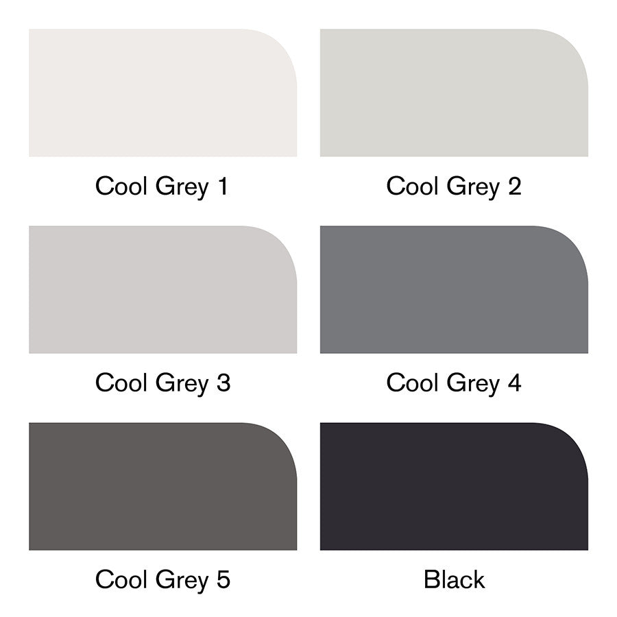 Winsor & Newton ProMarkers Set of 6 Neutral Tones by Winsor & Newton at Cult Pens