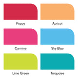 Winsor & Newton Promarker Brush Set of 6 Mid Tones by Winsor & Newton at Cult Pens