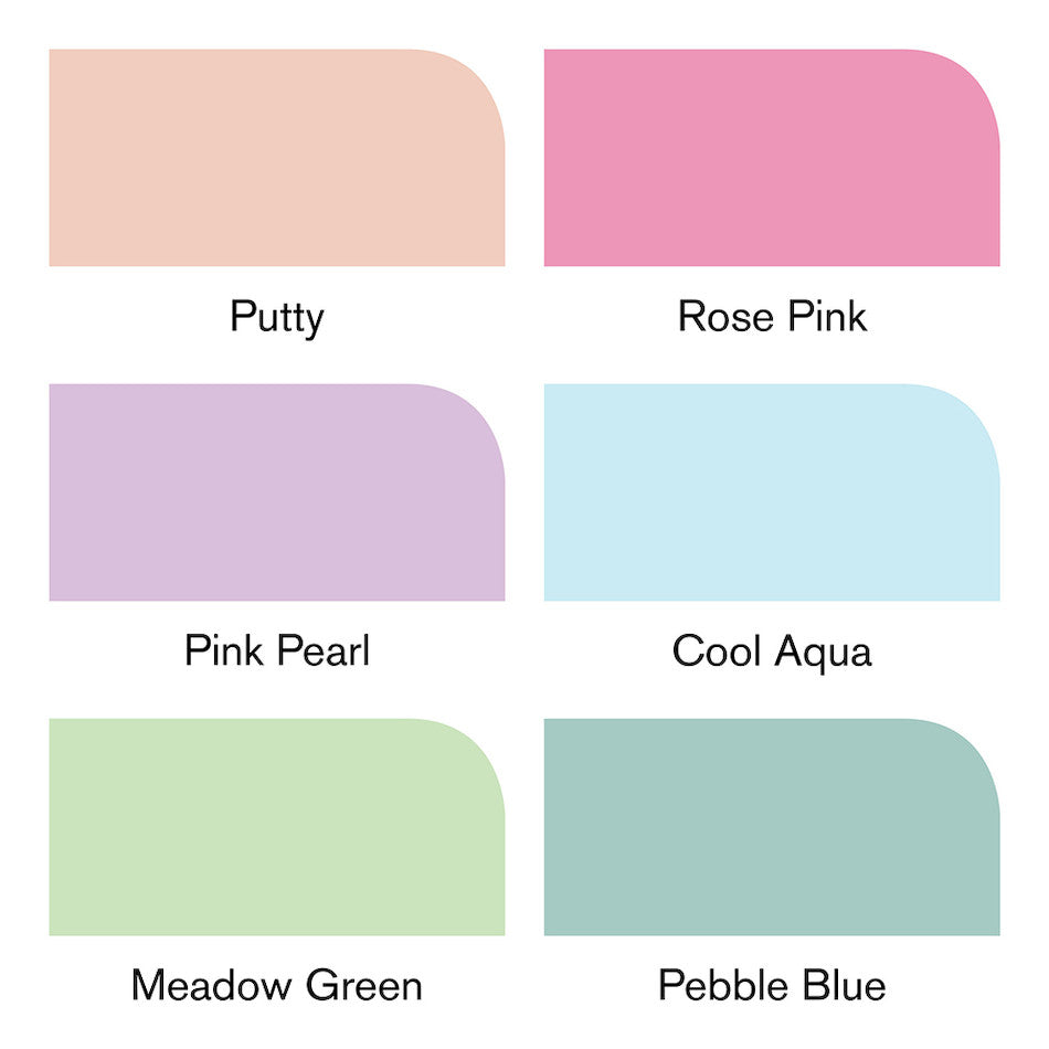 Winsor & Newton Promarker Brush Set of 6 Pastel Tones by Winsor & Newton at Cult Pens