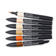 Winsor & Newton Promarker Brush Set of 6 Skin Tones by Winsor & Newton at Cult Pens