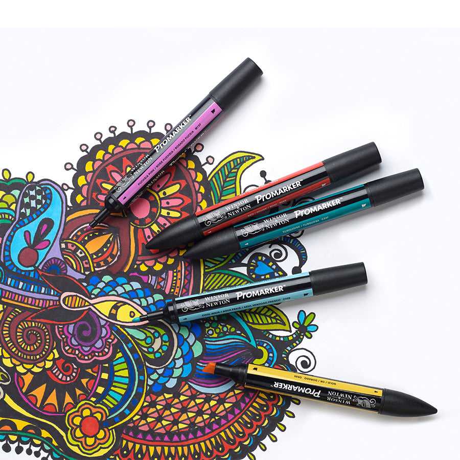 Winsor & Newton ProMarkers Set of 24 Arts and Illustration by Winsor & Newton at Cult Pens