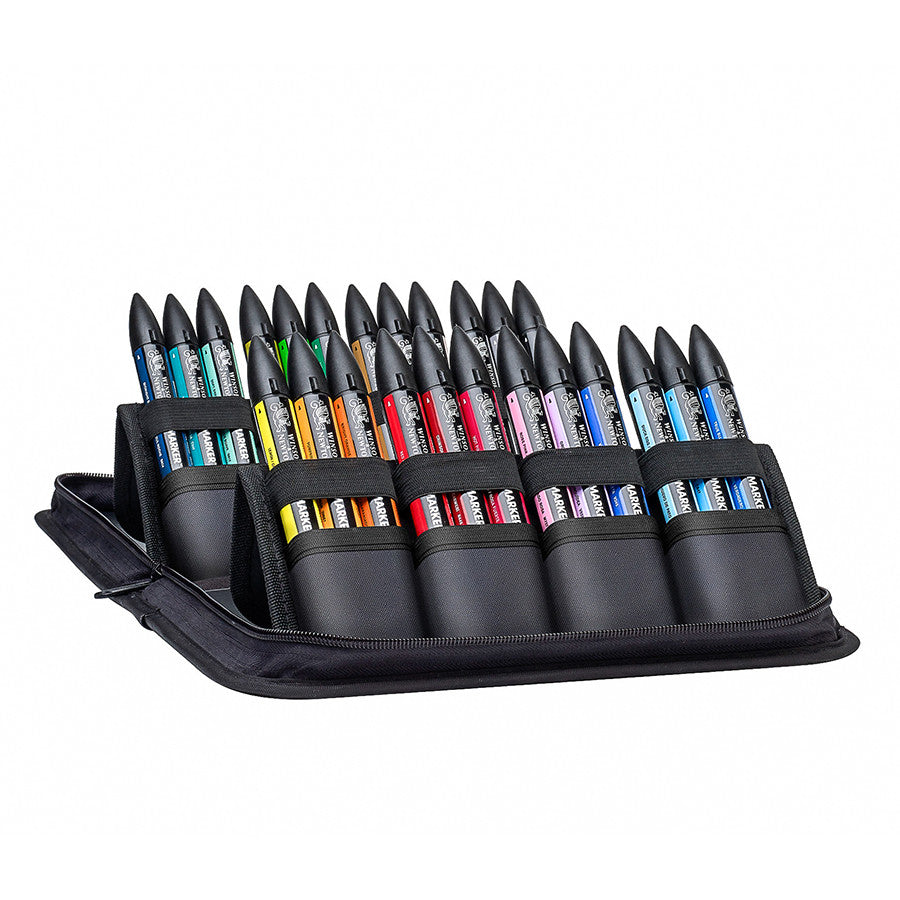 Winsor & Newton ProMarkers Set of 24 Arts and Illustration by Winsor & Newton at Cult Pens