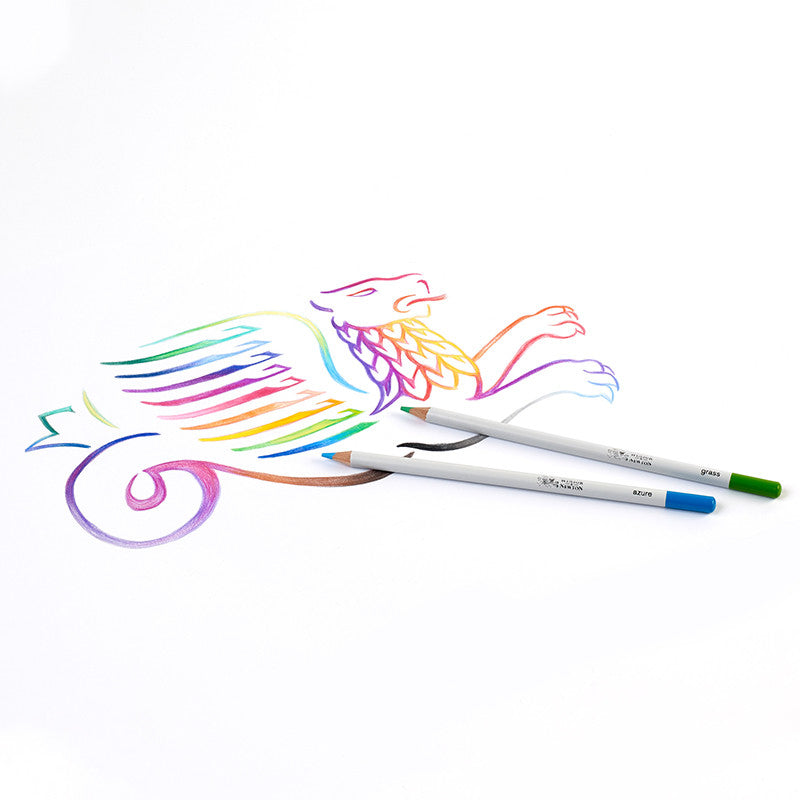 Winsor & Newton Studio Collection Coloured Pencils Assorted Tin of 24 by Winsor & Newton at Cult Pens