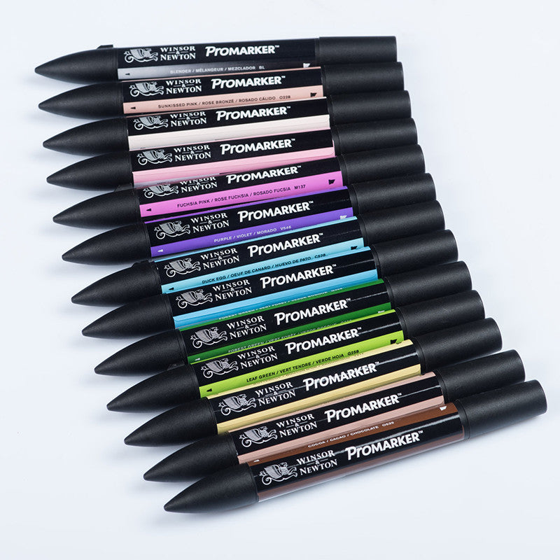 Winsor & Newton ProMarkers Set of 12+1 Manga Fantasy by Winsor & Newton at Cult Pens
