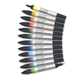 Winsor & Newton Water Colour Marker Set of 12 Landscape by Winsor & Newton at Cult Pens