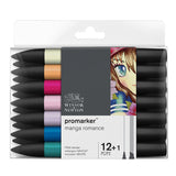 Winsor & Newton ProMarkers Set of 12+1 Manga Romance by Winsor & Newton at Cult Pens