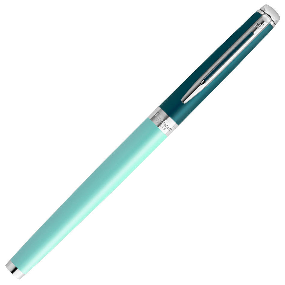 Waterman Hemisphere Fountain Pen Green with Chrome Trim by Waterman at Cult Pens