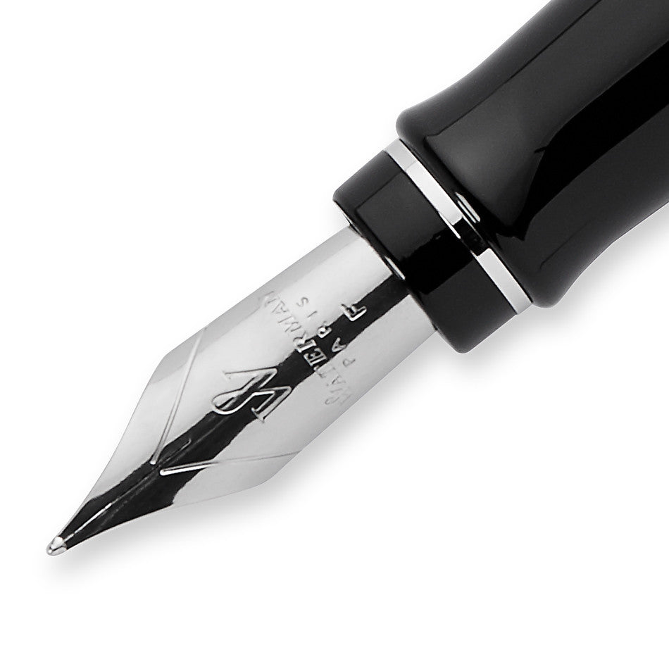 Waterman Expert Fountain Pen Black with Chrome Trim by Waterman at Cult Pens