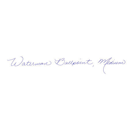 Waterman Hemisphere Ballpoint Pen Stainless Steel with Chrome Trim by Waterman at Cult Pens