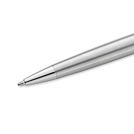 Waterman Hemisphere Ballpoint Pen Stainless Steel with Chrome Trim by Waterman at Cult Pens