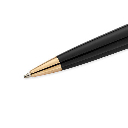 Waterman Expert Ballpoint Pen Black with Gold Trim by Waterman at Cult Pens