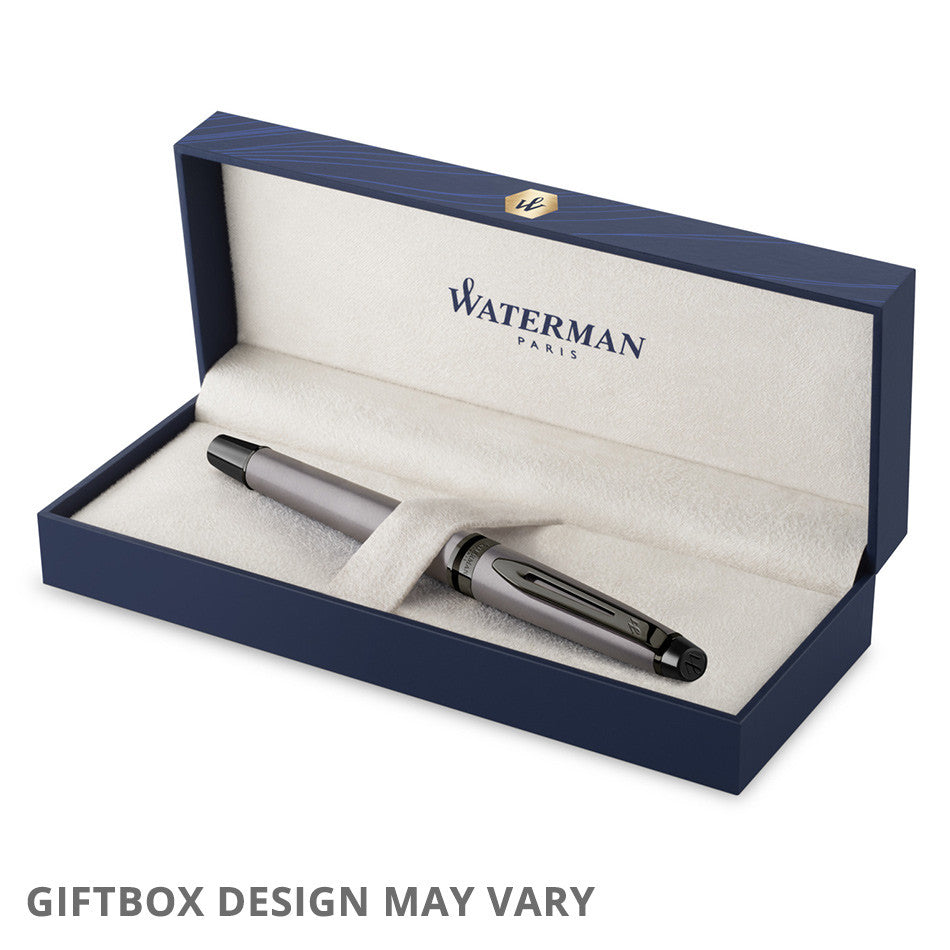 Waterman Expert Metallic Rollerball Pen Silver by Waterman at Cult Pens