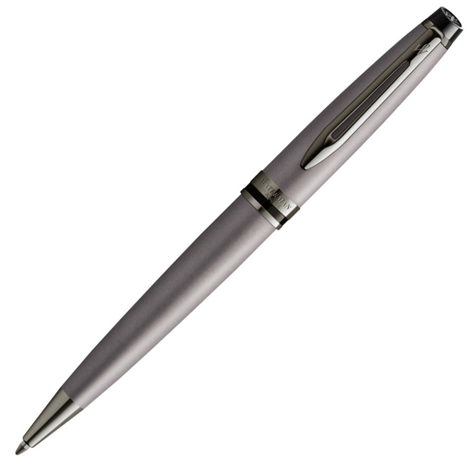 Waterman Expert Metallic Ballpoint Pen Silver by Waterman at Cult Pens