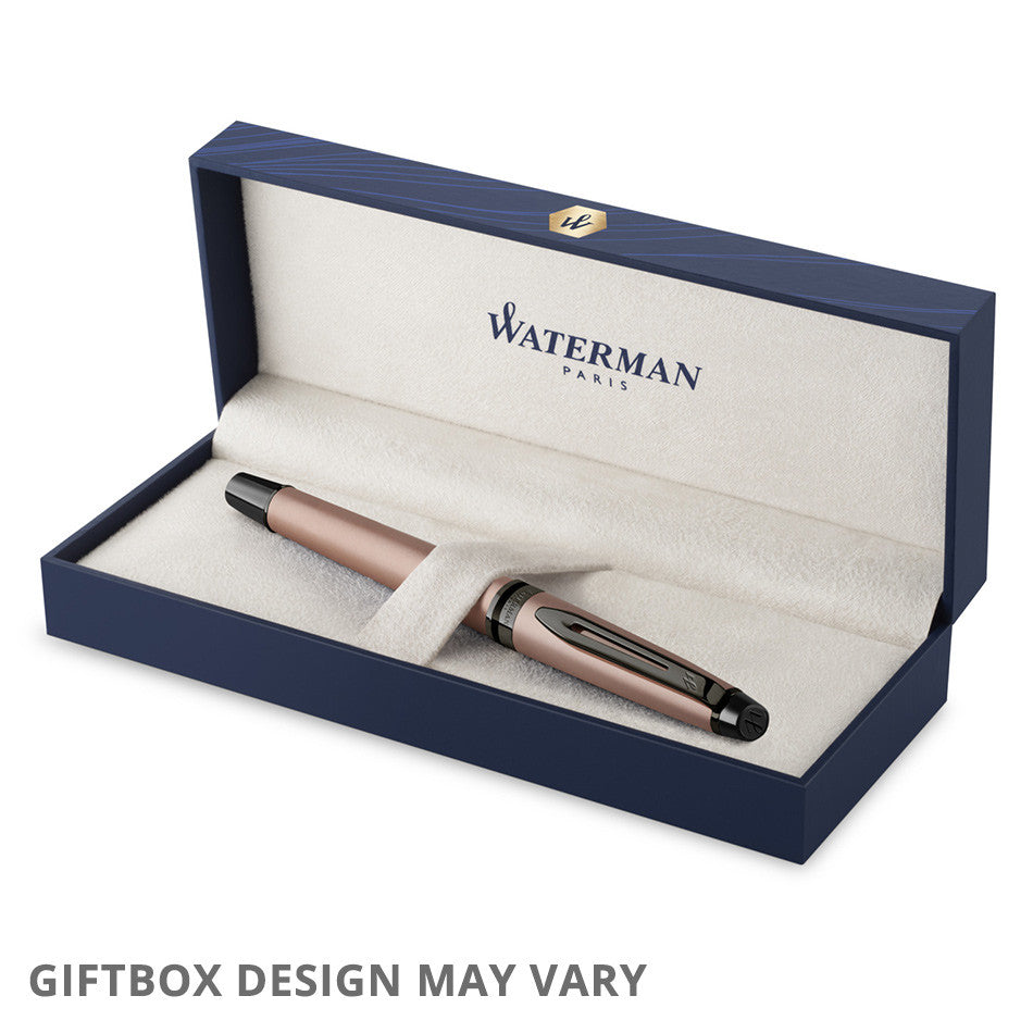 Waterman Expert Metallic Fountain Pen Rose Gold by Waterman at Cult Pens