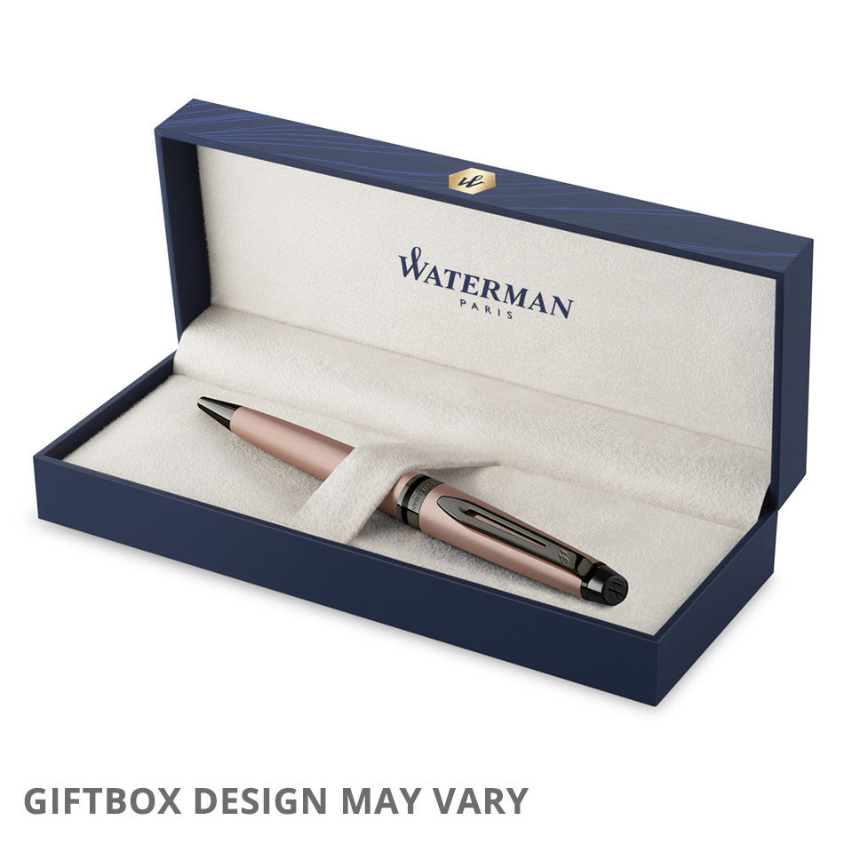 Waterman Expert Metallic Ballpoint Pen Rose Gold by Waterman at Cult Pens
