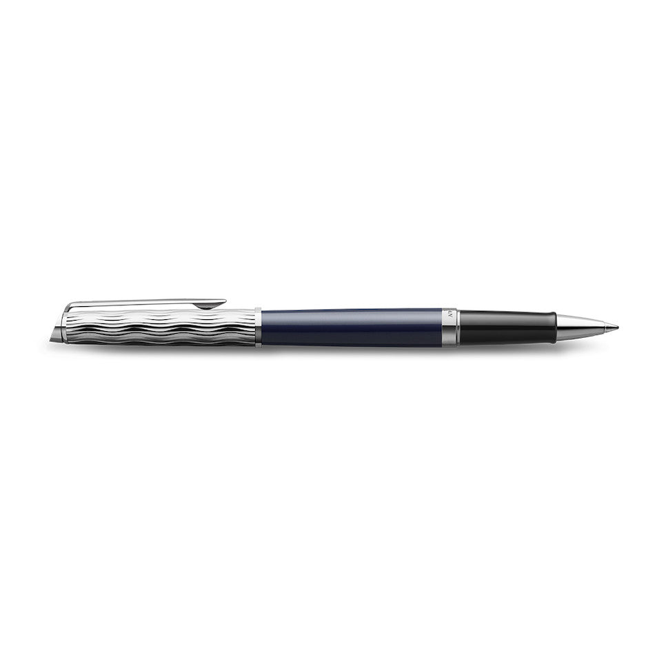 Waterman Hemisphere Rollerball Pen Special Edition Blue with Chrome Trim by Waterman at Cult Pens