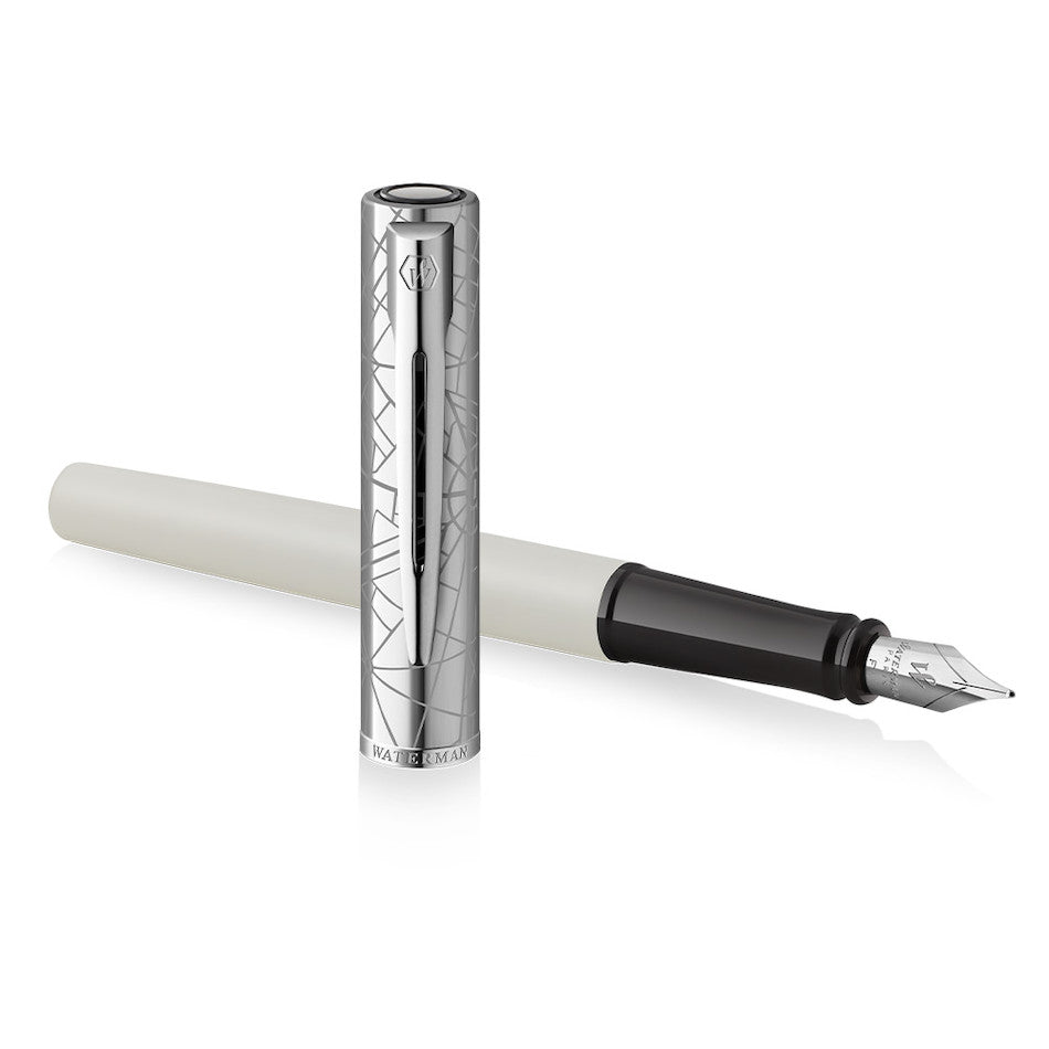 Waterman Allure Deluxe Fountain Pen White by Waterman at Cult Pens