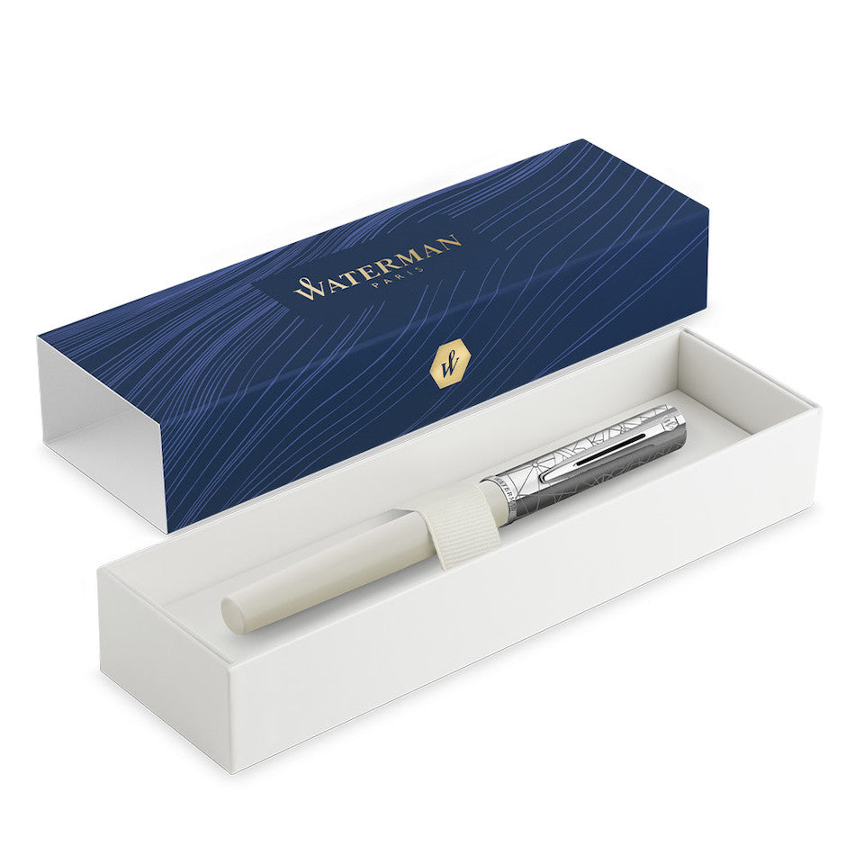 Waterman Allure Deluxe Fountain Pen White by Waterman at Cult Pens