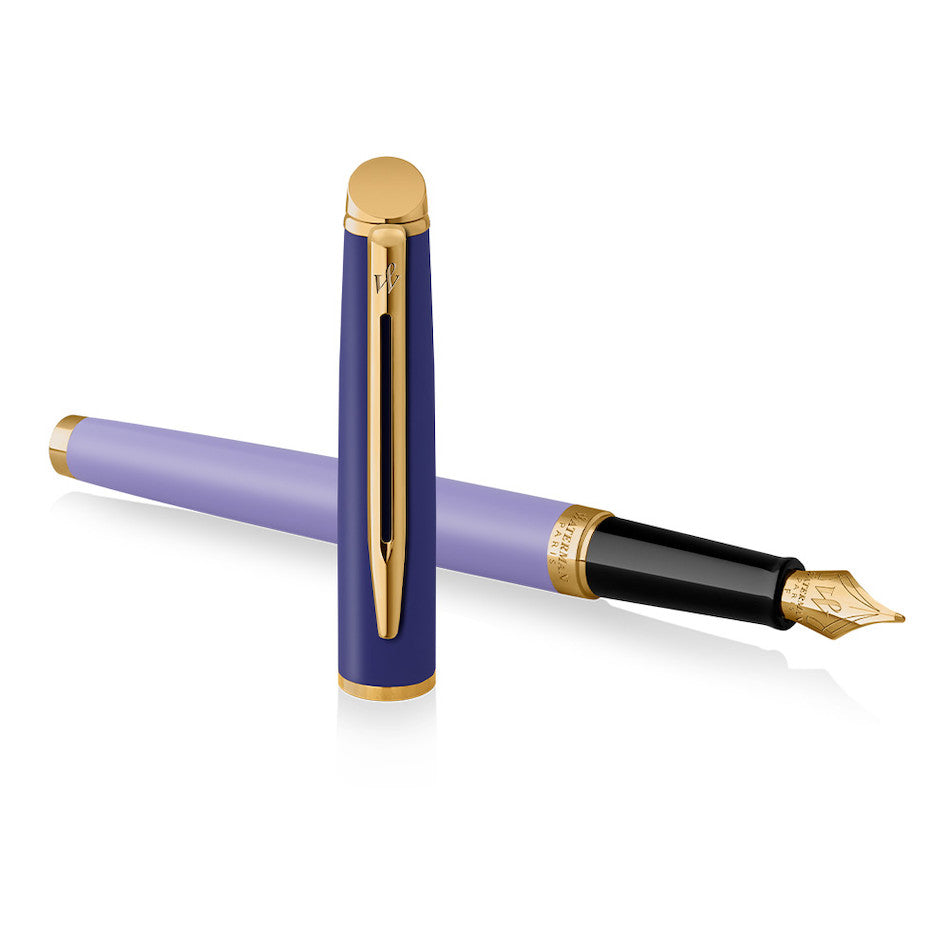 Waterman Hemisphere Fountain Pen Purple with Gold Trim by Waterman at Cult Pens
