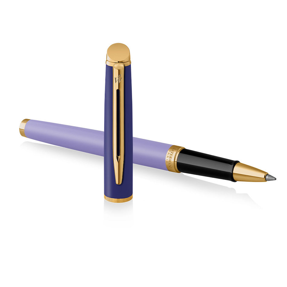 Waterman Hemisphere Rollerball Pen Purple with Gold Trim by Waterman at Cult Pens