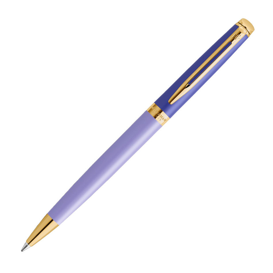 Waterman Hemisphere Ballpoint Pen Purple with Gold Trim by Waterman at Cult Pens