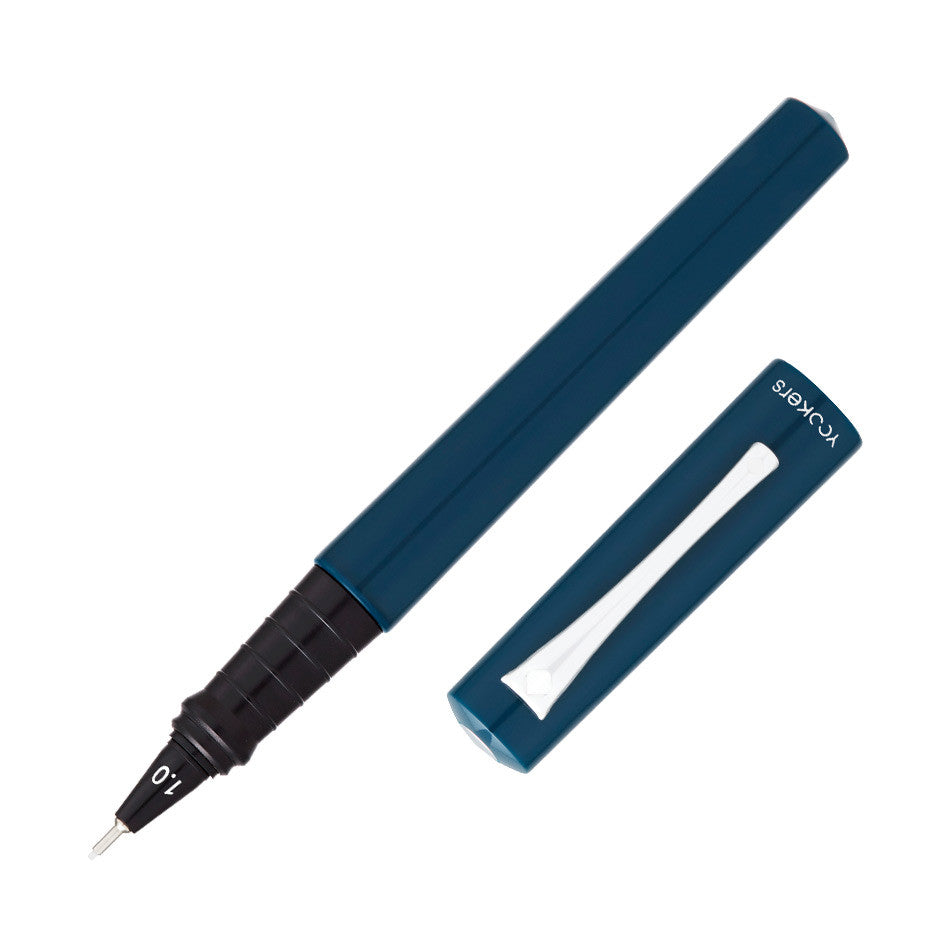 Yookers Yooth 549 Refillable Fibre Tip Pen Ocean Blue 1.0mm by Yookers at Cult Pens