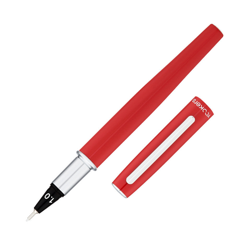 Yookers Yooth 751 Refillable Fibre Tip Pen Imperial Red 1.0mm by Yookers at Cult Pens