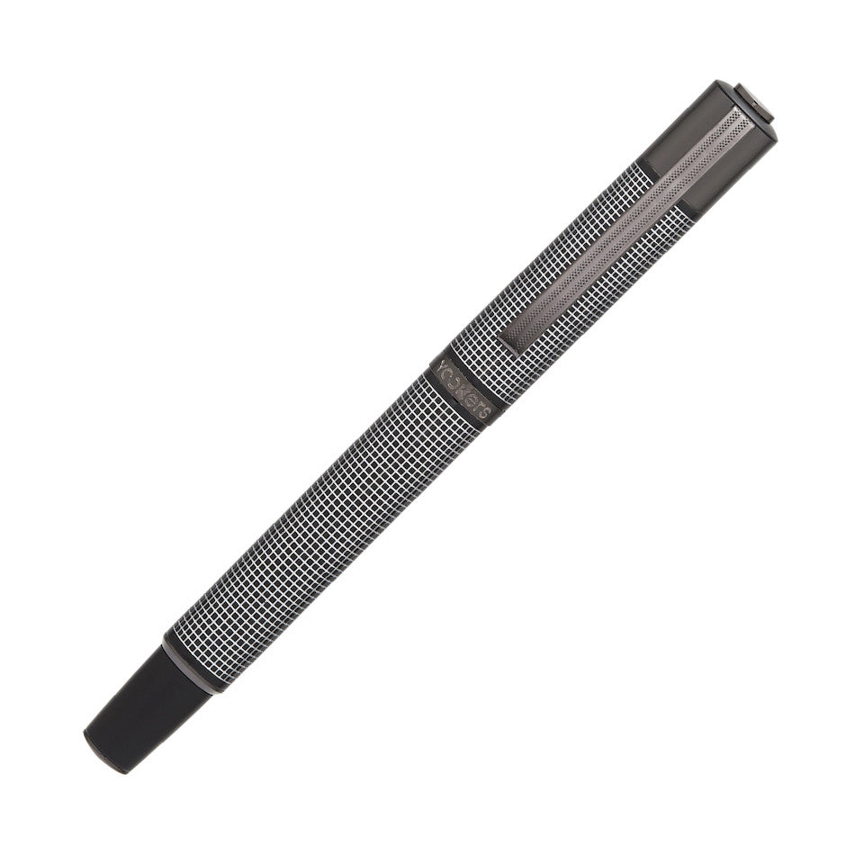 Yookers Metis Fibre Tip Pen Grey Silver Grid 1.0mm by Yookers at Cult Pens