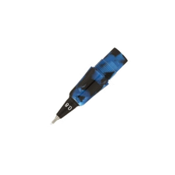 Yookers Gaia Fibre Tip Nib Section Blue/Black Marble Resin 1.2mm by Yookers at Cult Pens