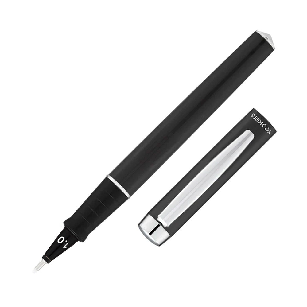 Yookers Yooth 591 Fibre Tip Pen Black Lacquer 1.0mm by Yookers at Cult Pens